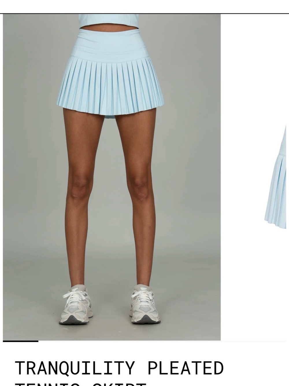 Tranquility Pleated Tennis Skirt - Picture 3 of 3